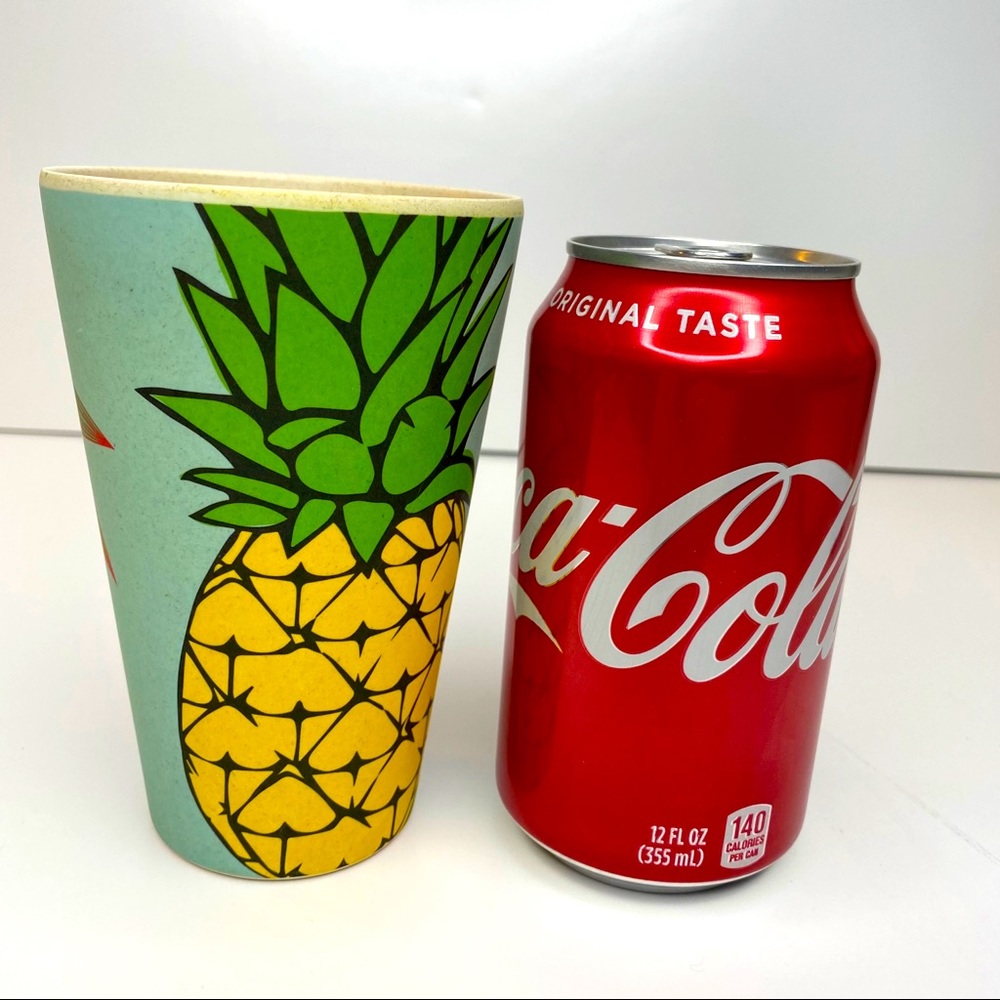 Danny Seo Naturally Pineapple Tumblers - Set of 4 - Picture 6 of 8